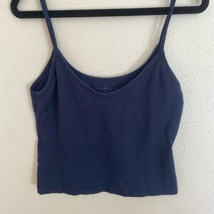Navy Blue Brandy Melville Tank Top